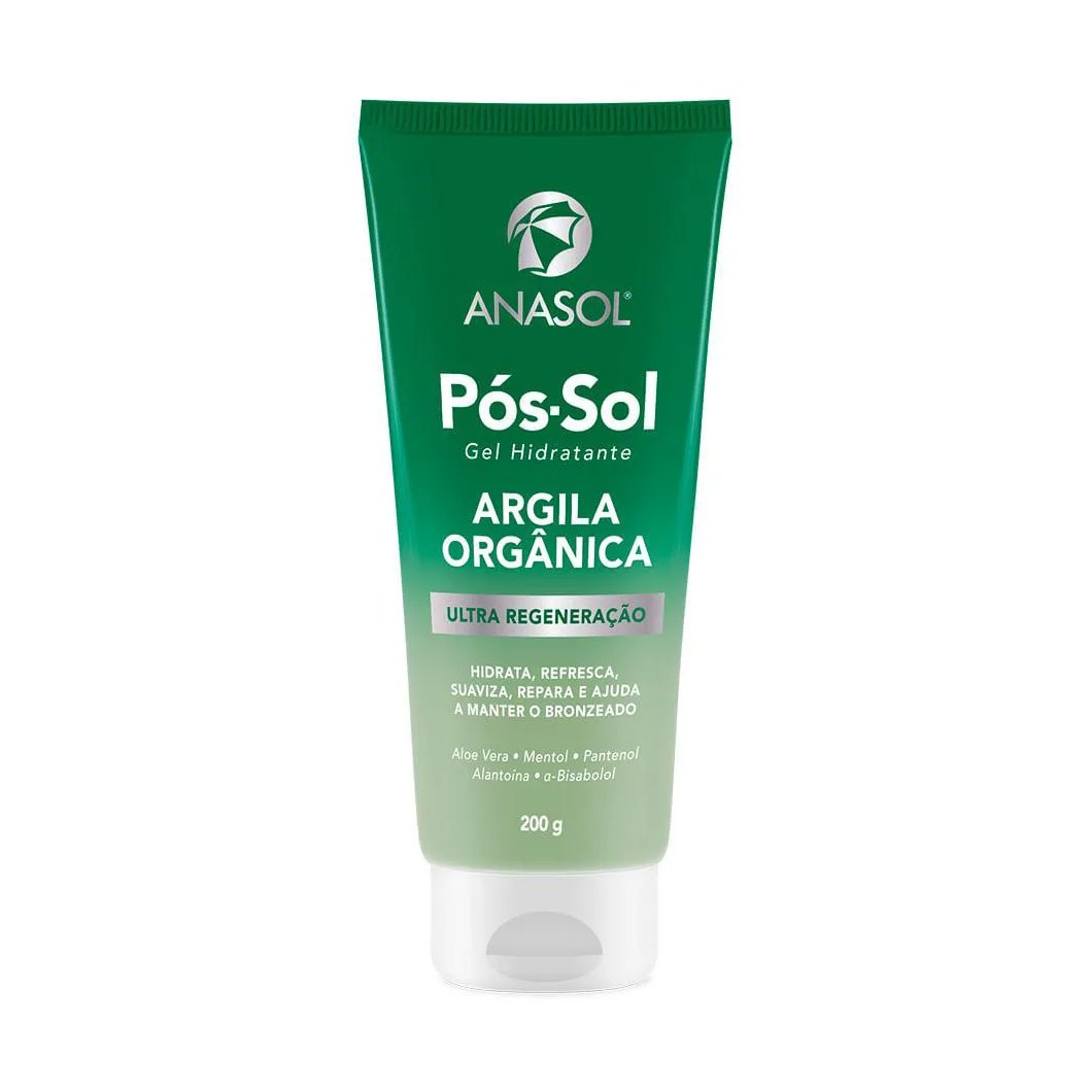 Gel Hidratante Pós-Sol Argila Anasol 200g