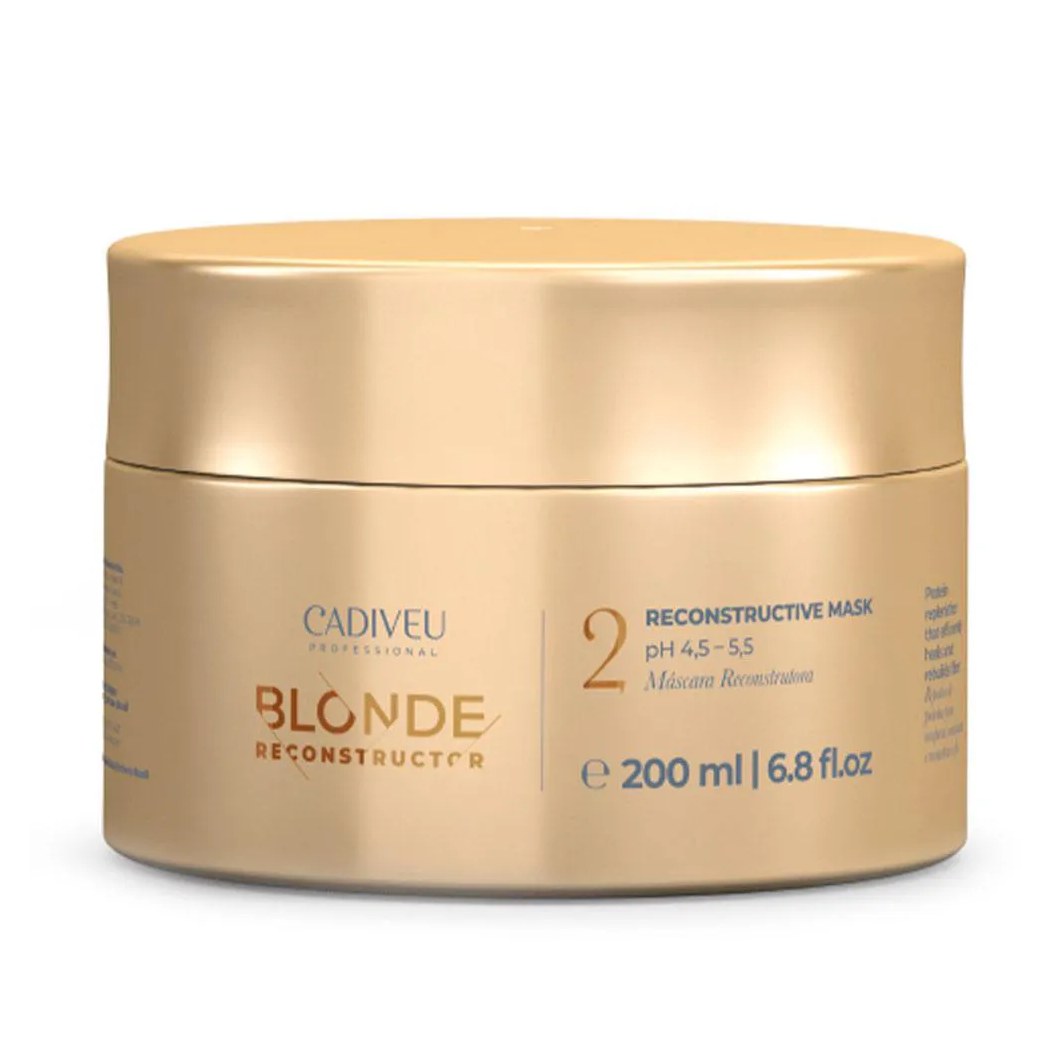 Cadiveu Blonde Reconstructor Reconstructive Mask - Máscara de Recontrução 200ml