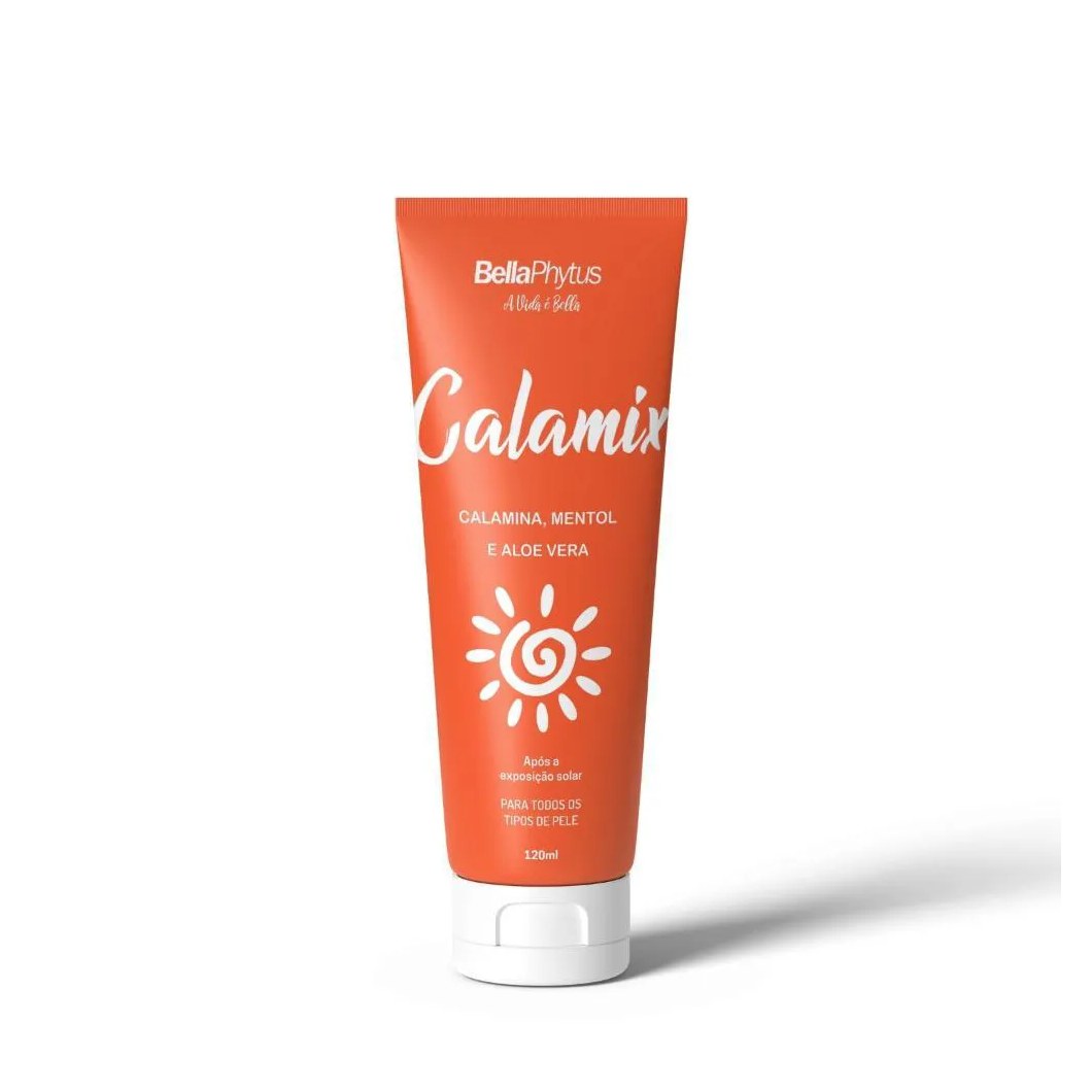 Calamix Loção Póssol - Calamina Aloe Vera 120G - Bellaphytus