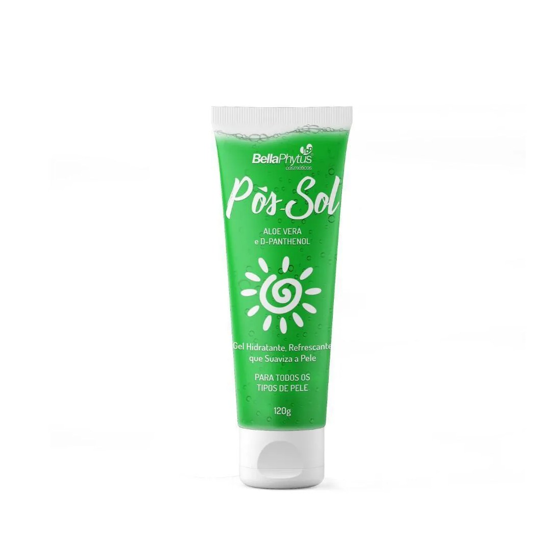 Pos Sol Gel Hidratante Aloe Vera Dpantenol 120G- Bellaphytus