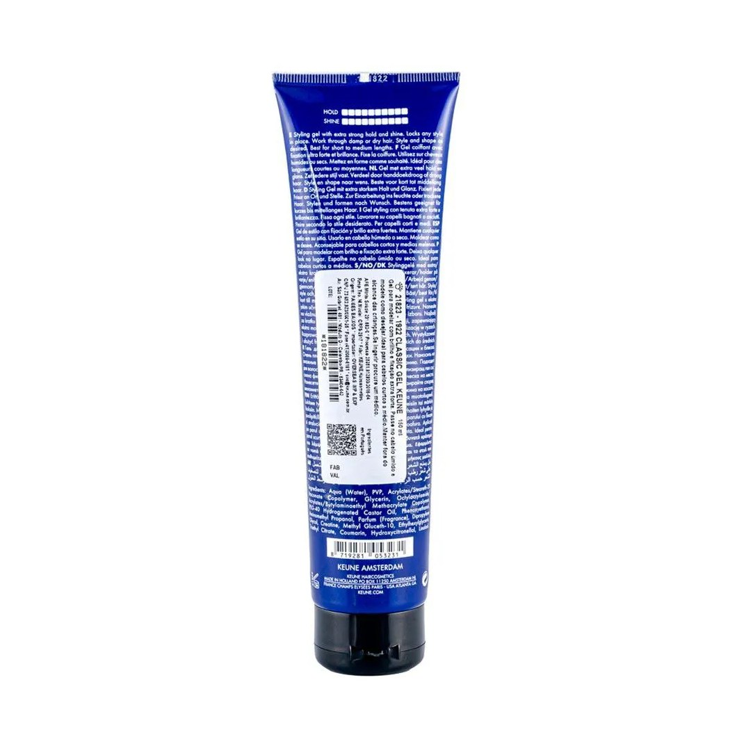 Keune 1922 Classic - Gel Modelador 150ml