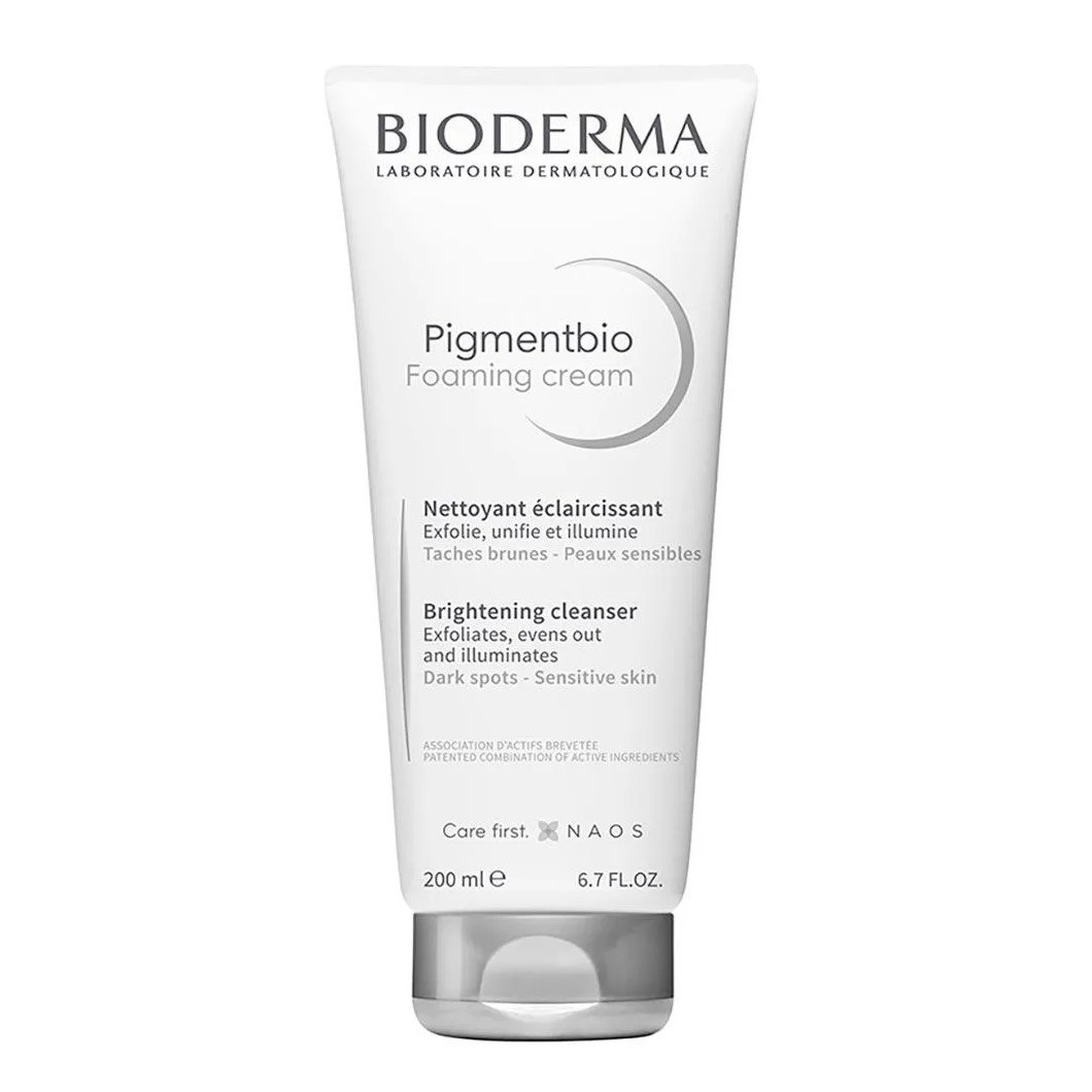 Creme de Limpeza Clareador Bioderma - Pigmentbio Foaming Cream 200ml