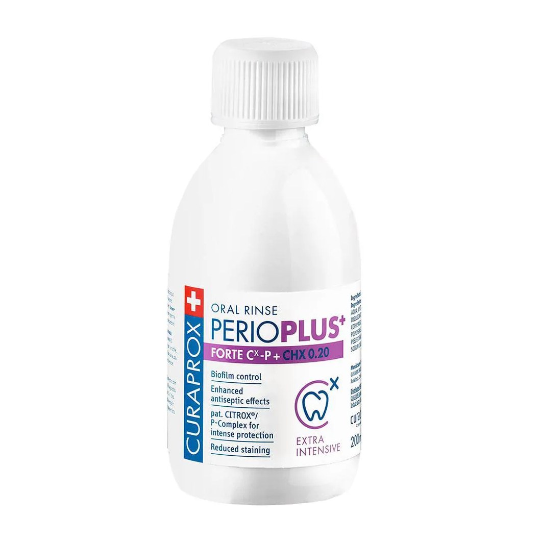 Enxaguatório Bucal Curaprox - Perio Plus+ Forte 200ml
