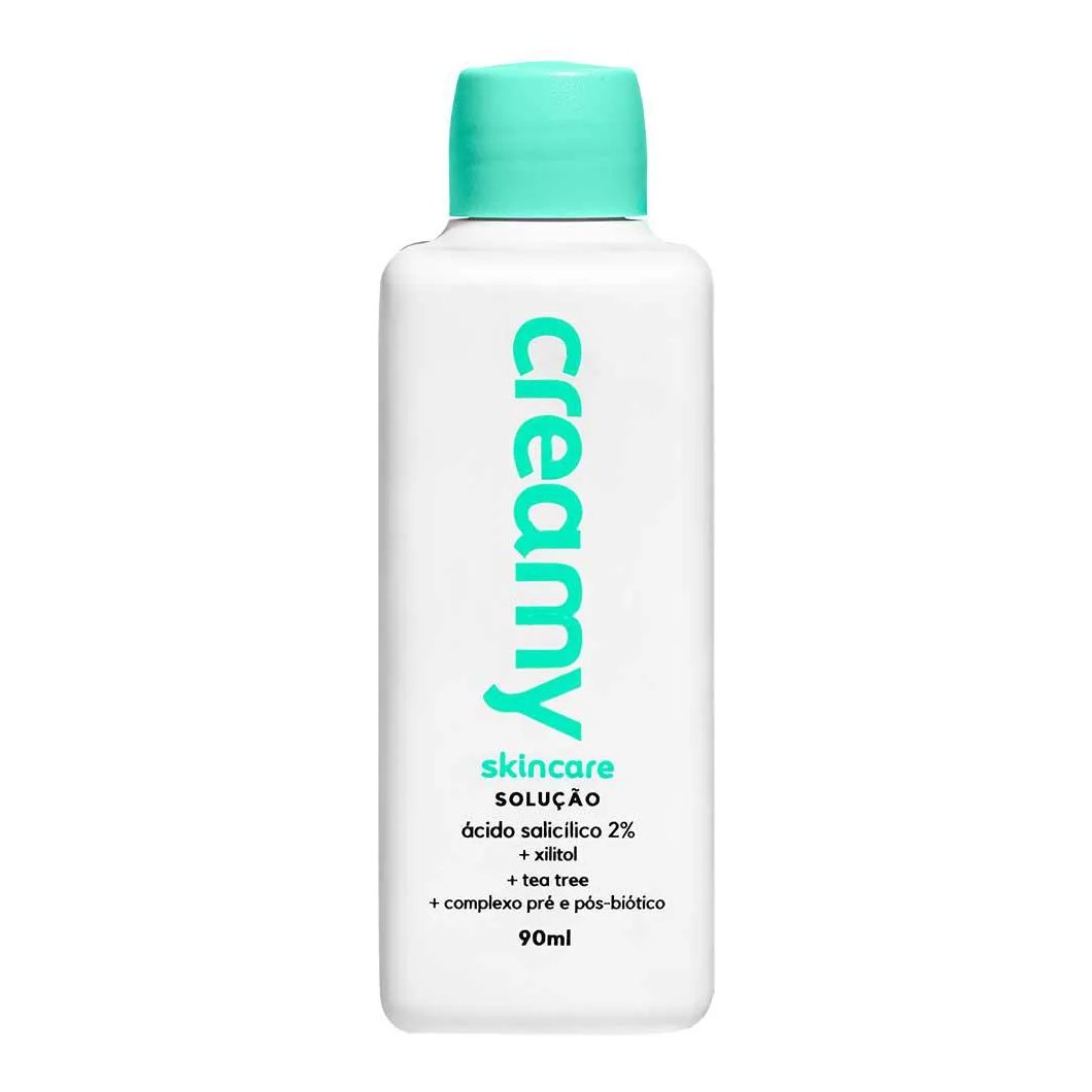 Solução Tônica Antiacne Creamy - Ácido Salicilico 90ml
