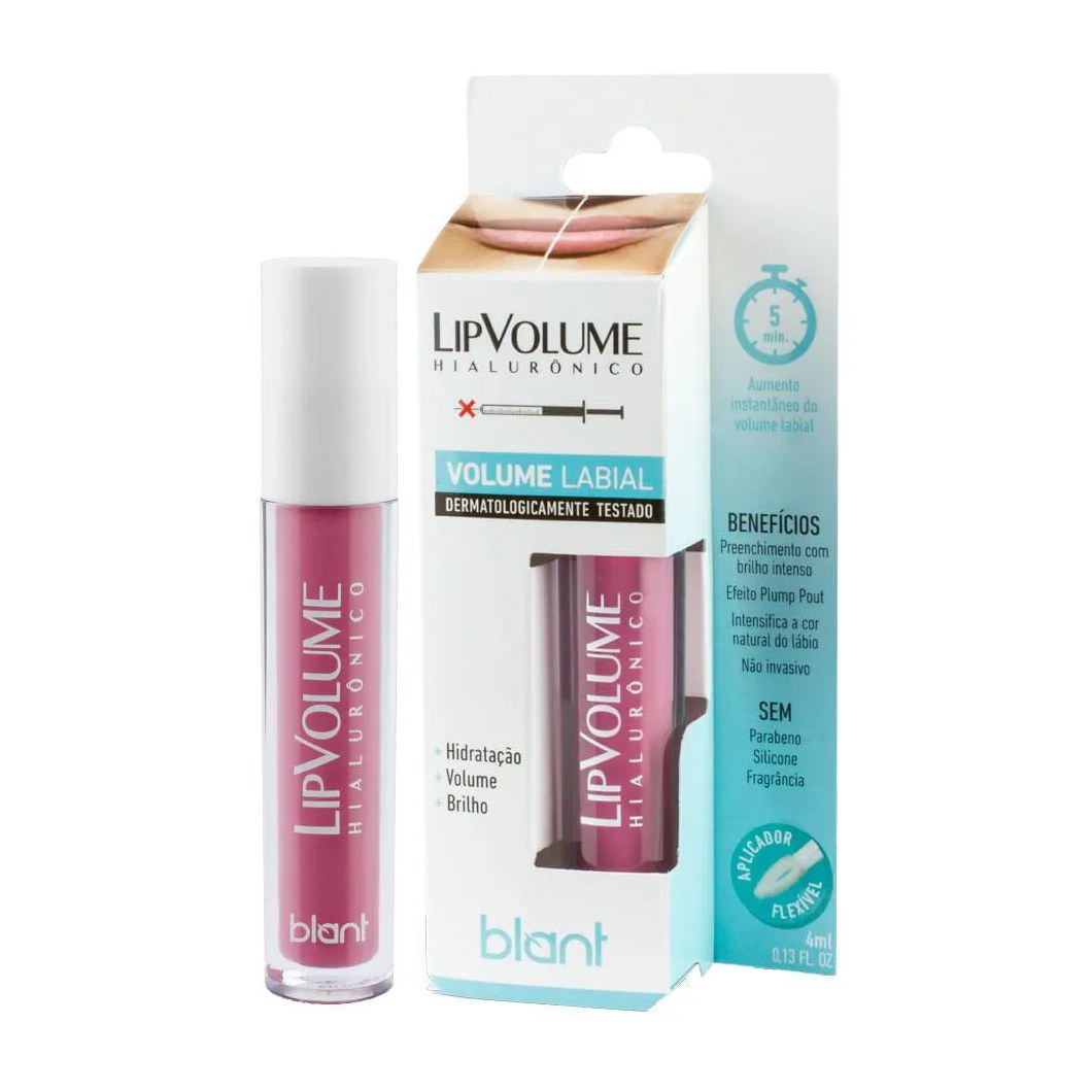 Gloss Labial Blant - Lip Volume Rosa