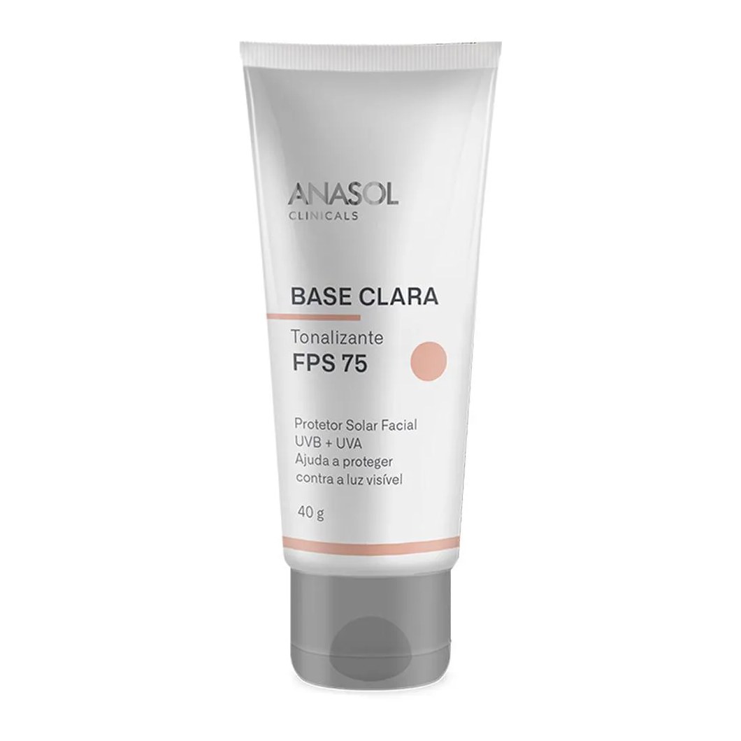 Protetor Solar Base Anasol Clinicals Fps75 Clara