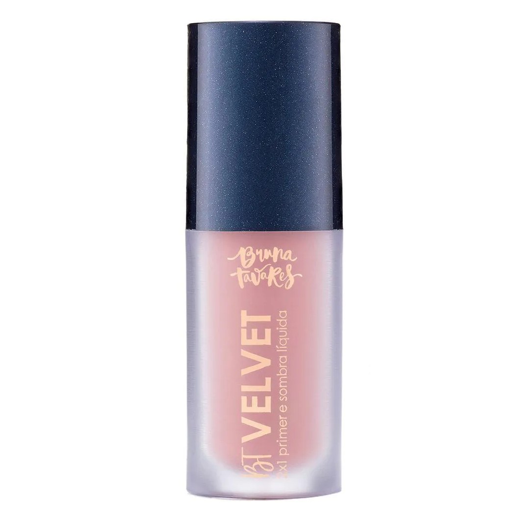 Sombra Líquida e Primer 2X1 Bruna Tavares Bt Velvet Tons Coloridos TEA Rose