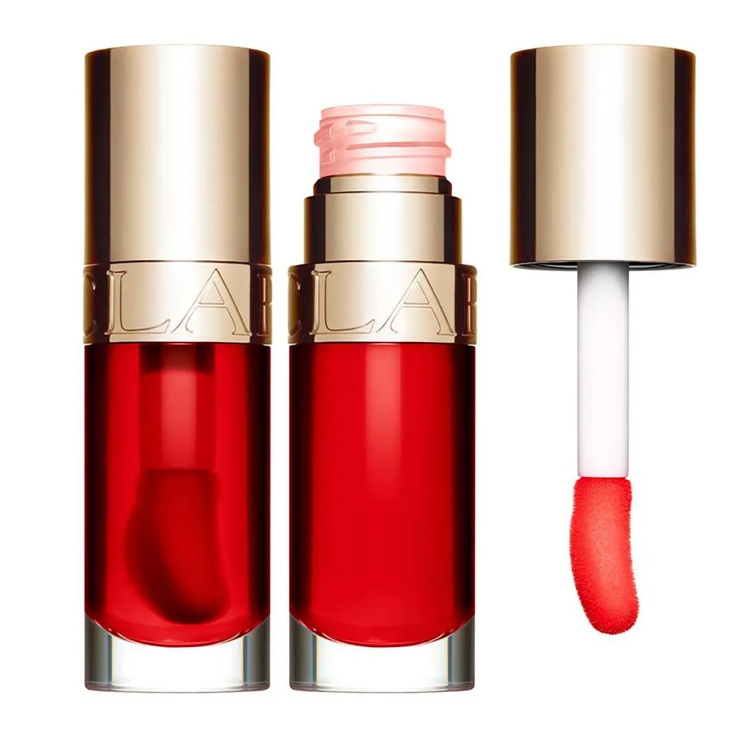 Gloss Labial Clarins Makeup Lip Comfort Oil 08 Strawberry