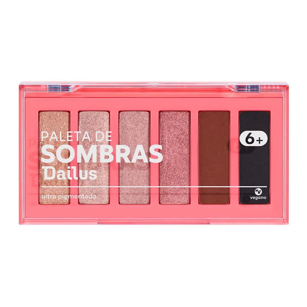 Paleta de Sombras Dailus Ela Faz o Brilho Dela 1UN