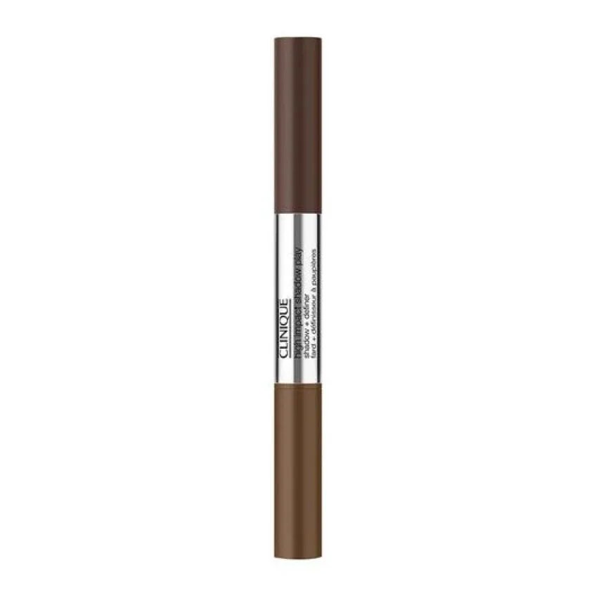 Lápis Sombra Clinique High Impact Shadow Stick Duo RUM Cola