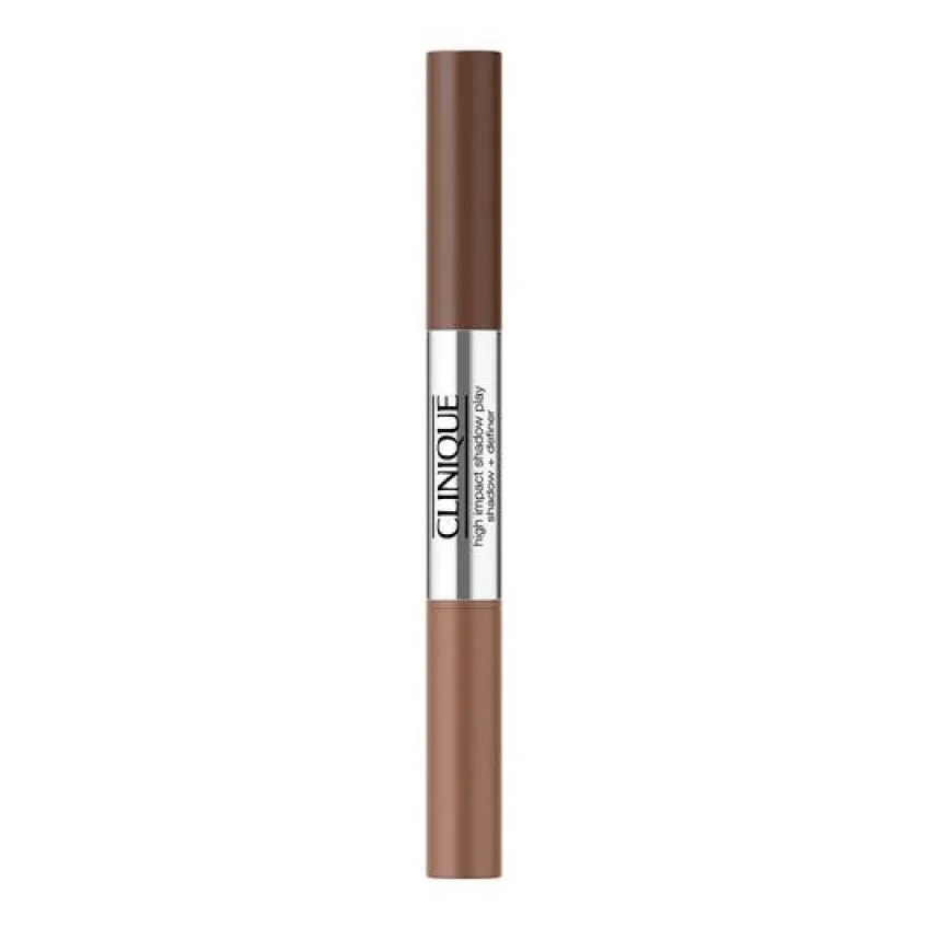 Lápis Sombra Clinique High Impact Shadow Stick Duo Double Latte