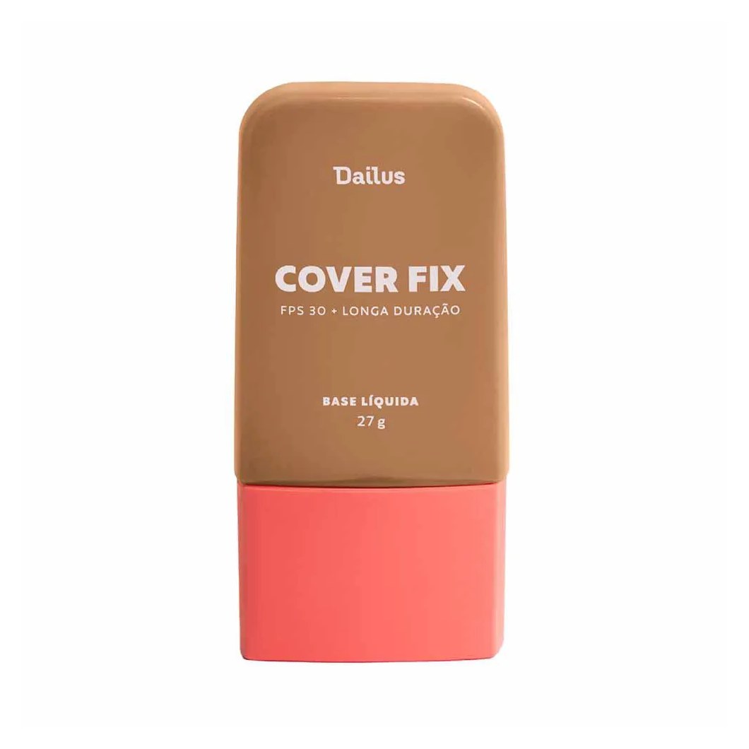 Base Líquida Dailus Cover Fix Fps 30 D8médio