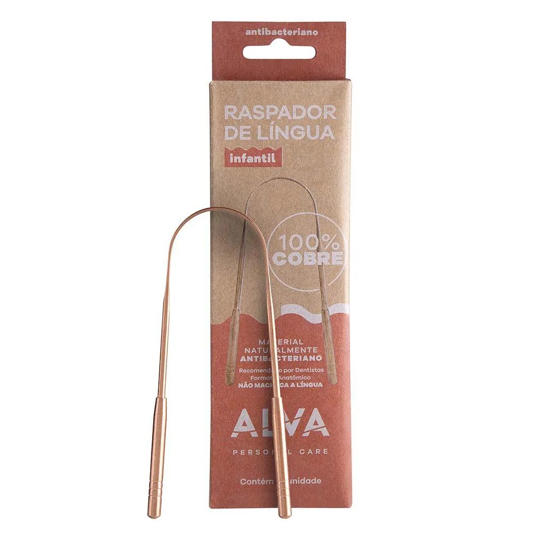 Raspador de Língua Infantil Alva 1 UN