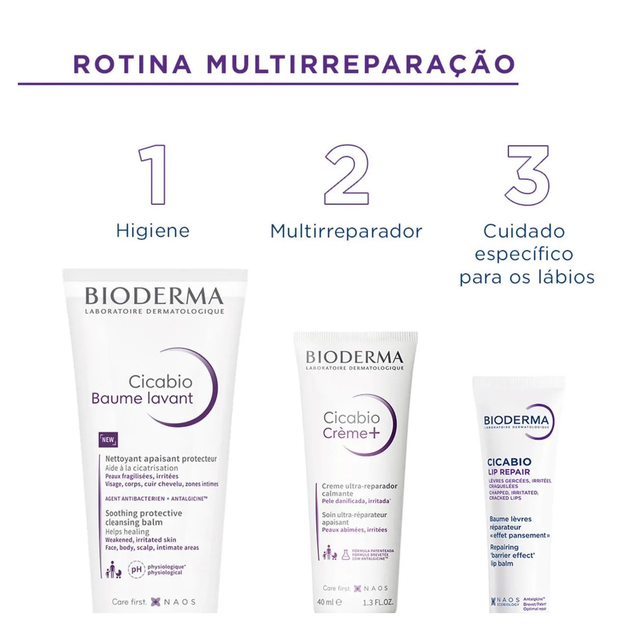 Reparador Labial Bioderma Cicabio Lip Repair 10ml