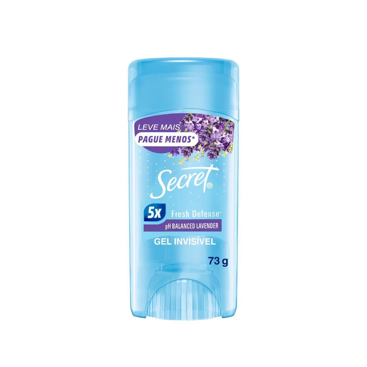 Desodorante Antitranspirante Stick Gel Secret pH Balanced Lavanda Feminino 48h 73g