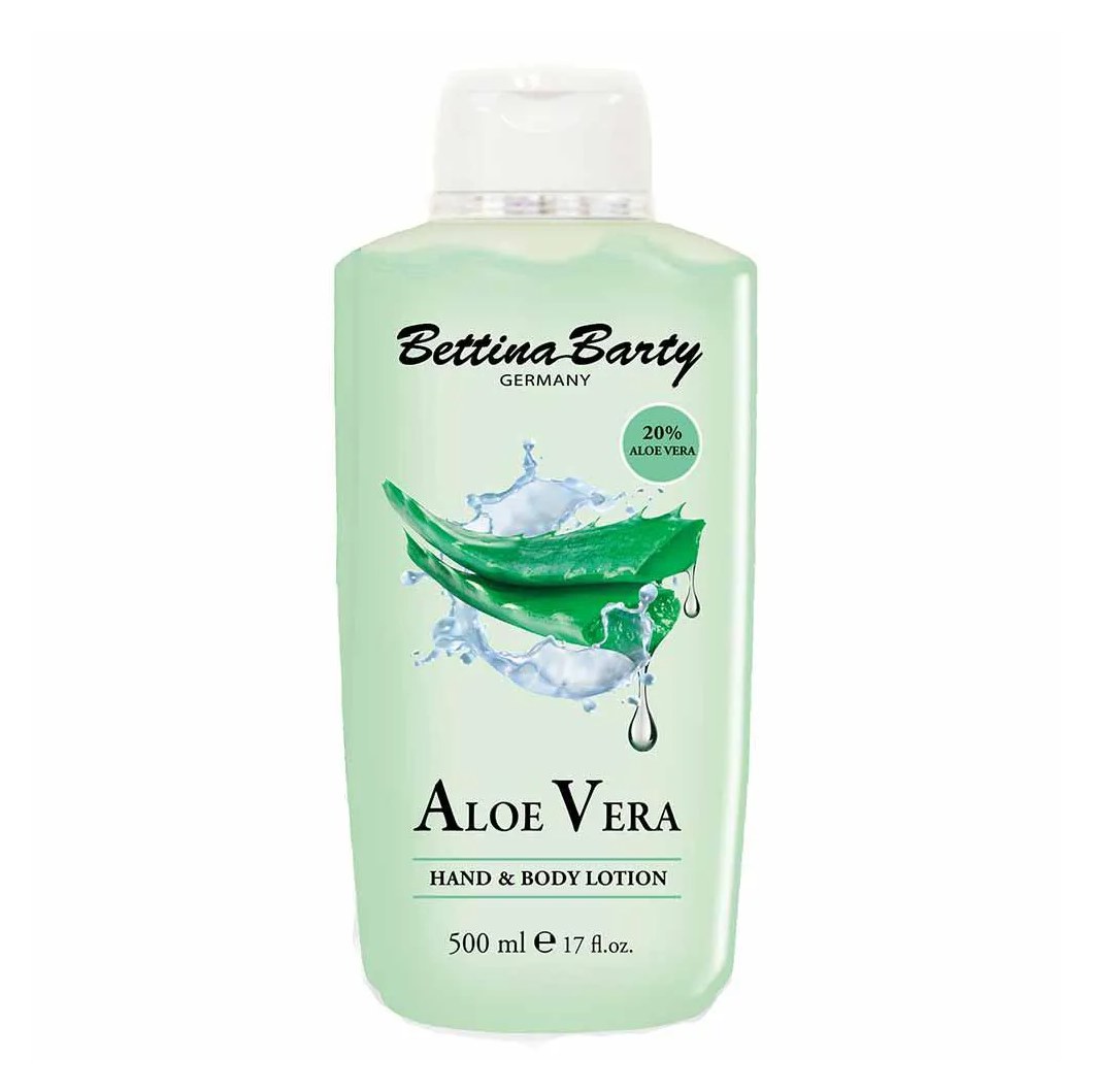 Loção Hidratante para Mãos e Corpo Bettina Barty Aloe Vera 500ml