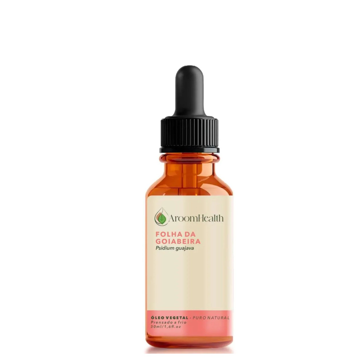 Óleo Vegetal Puro Natural de Folha da Goiabeira -30ml