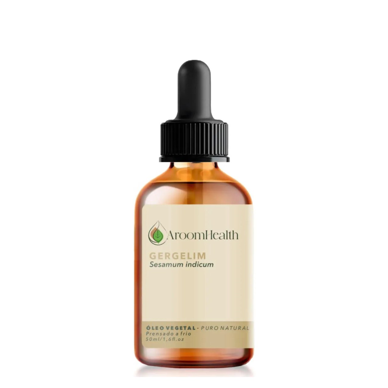 Óleo Vegetal Puro Natural de Gergelim - 50 Ml