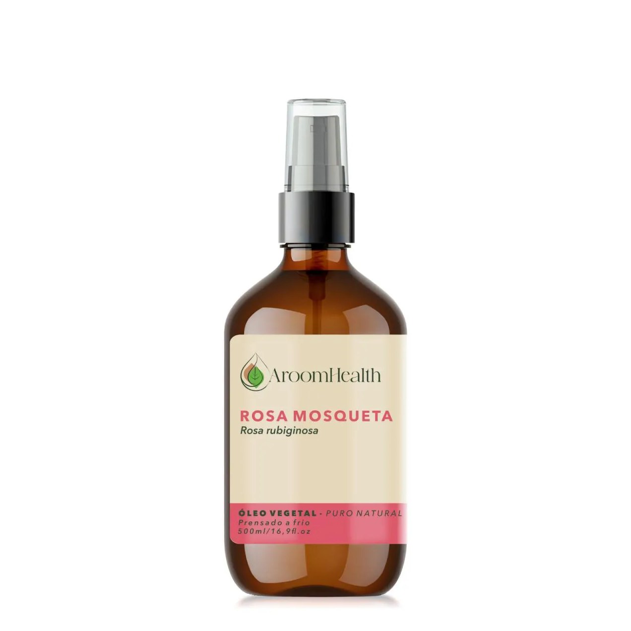 Óleo Vegetal Puro Natural Rosa Mosqueta Rubiginosa -500ml