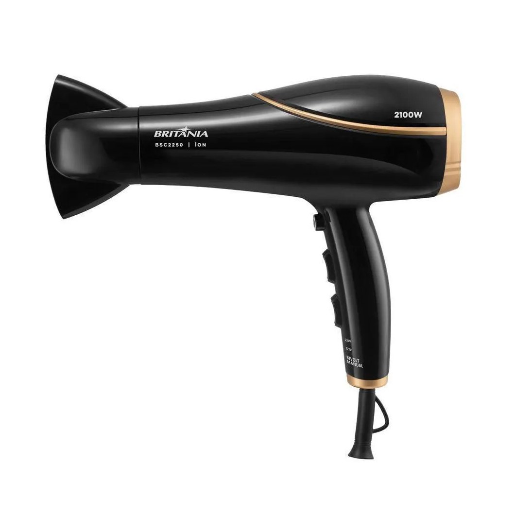 Secador de Cabelos Britânia 2100W Bsc2250 - Bivolt