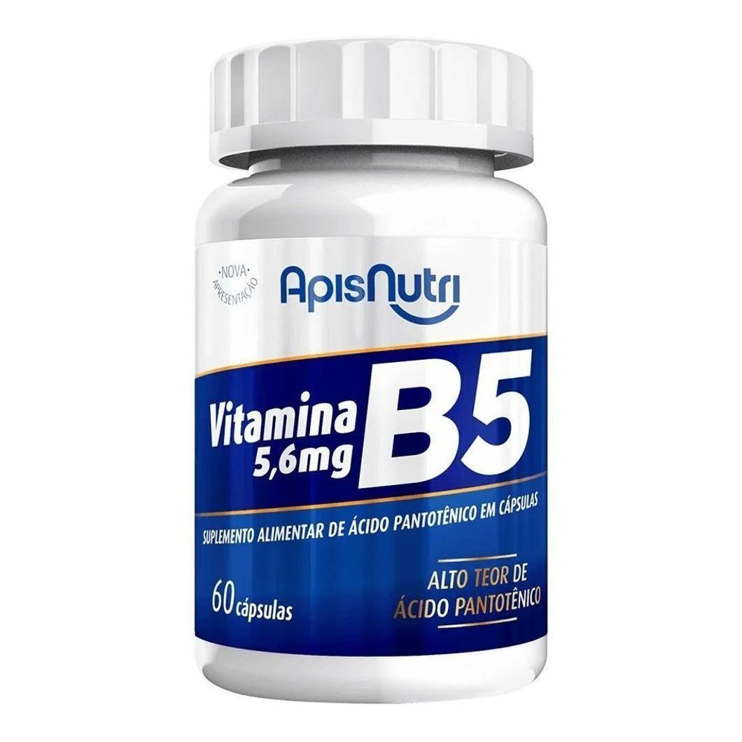 Vitamina B5 - 5,6Mg 60 Caps