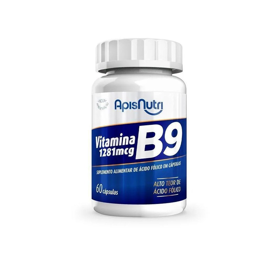 Vitamina B9 - 1281Mcg 60 Caps