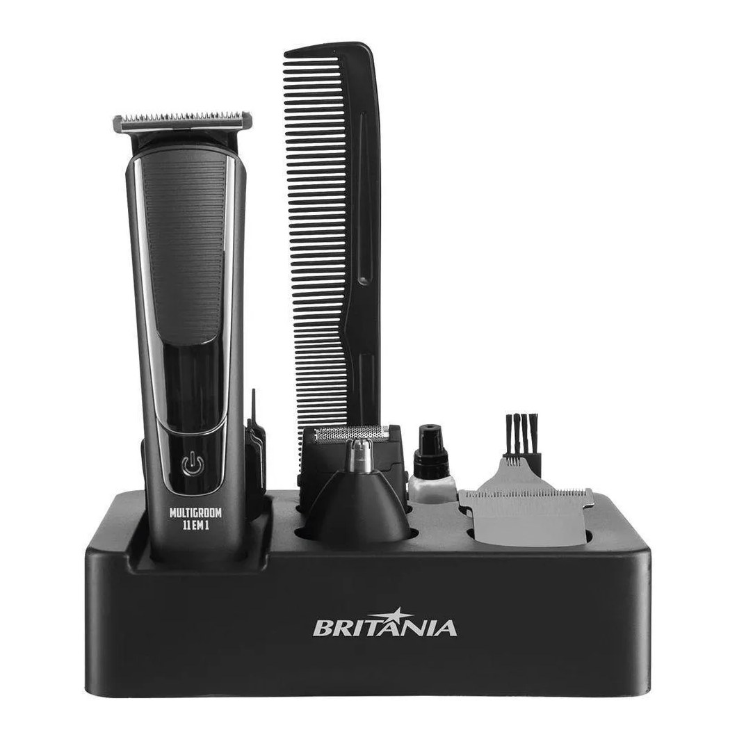 Aparador de Pelos Britânia Bap20 Multigroom 11 em 1 Bivolt