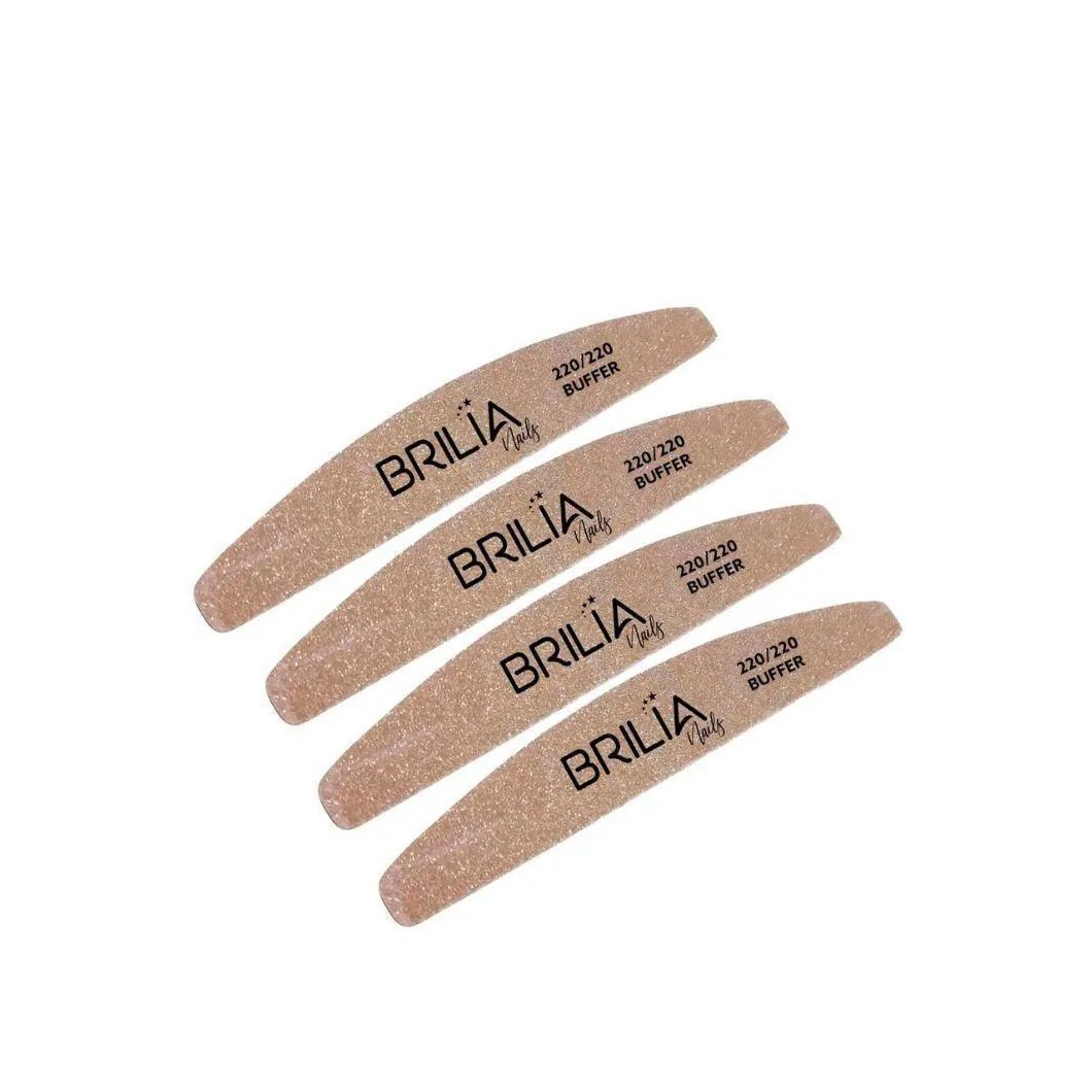 Brilia Nails Lixa Boomerang 220-220 Buffer Un