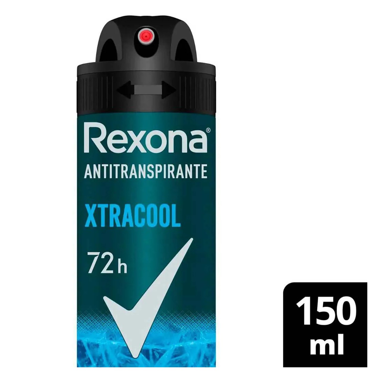 Desodorante Antitranspirante Aerosol Rexona Men Xtracool 72h 150ml