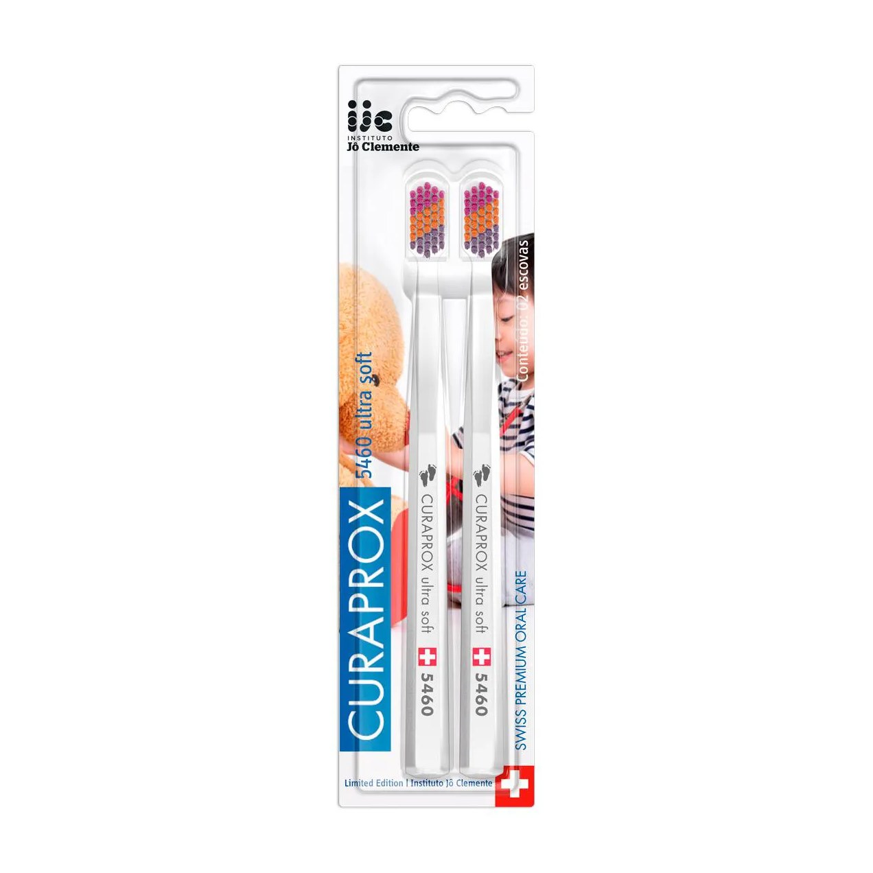 Escova de Dente Curaprox Ultra Soft 5460 Edição Especial 2 unidades
