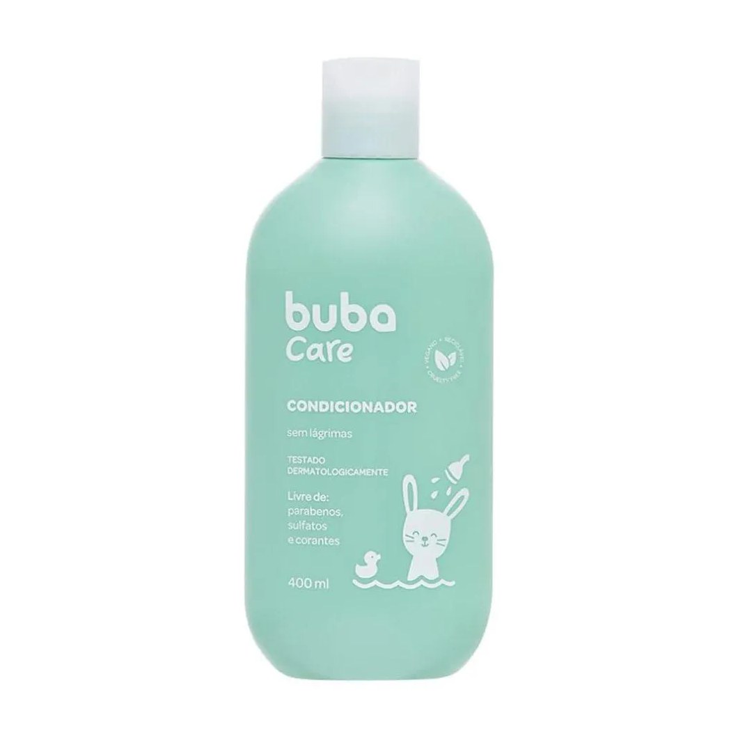 Condicionador Infantil Bebe 400Ml Vegano Natural Buba Care