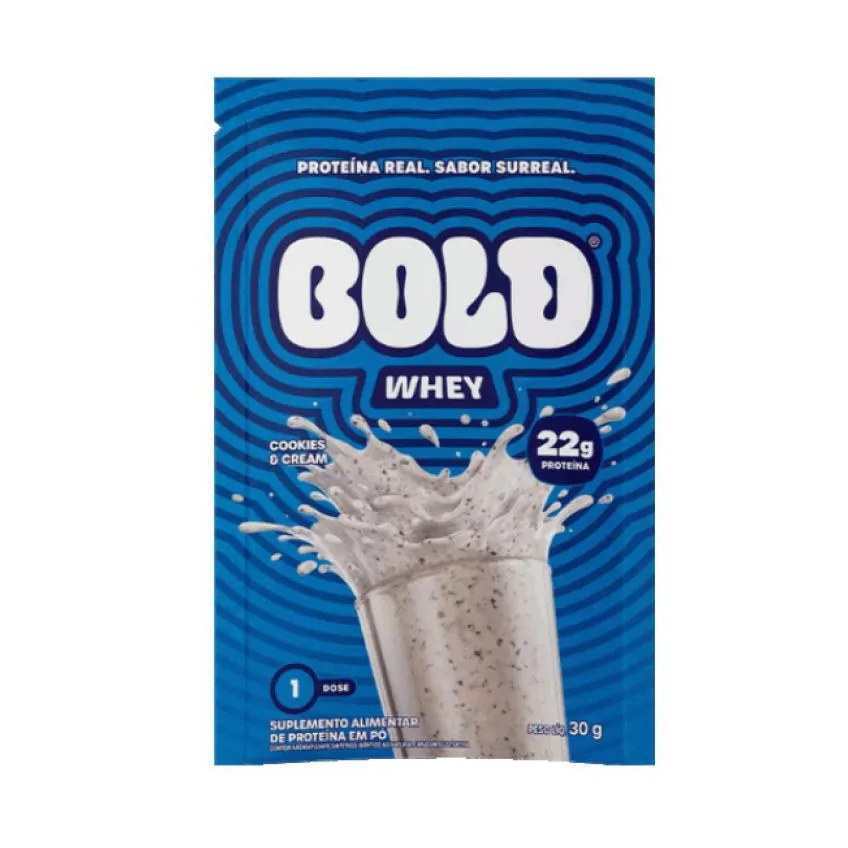 Bold Whey (30G) - Sabor: Cookies e Cream