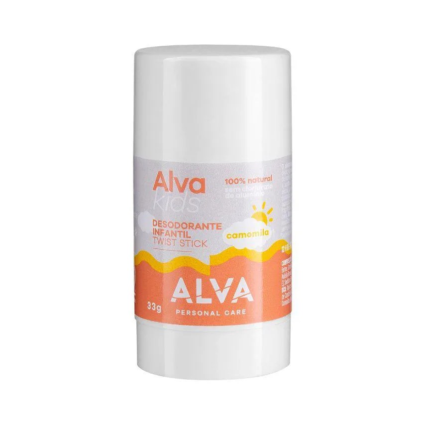 Twist Stick Infantil Camomila Alva Personal Care 33G