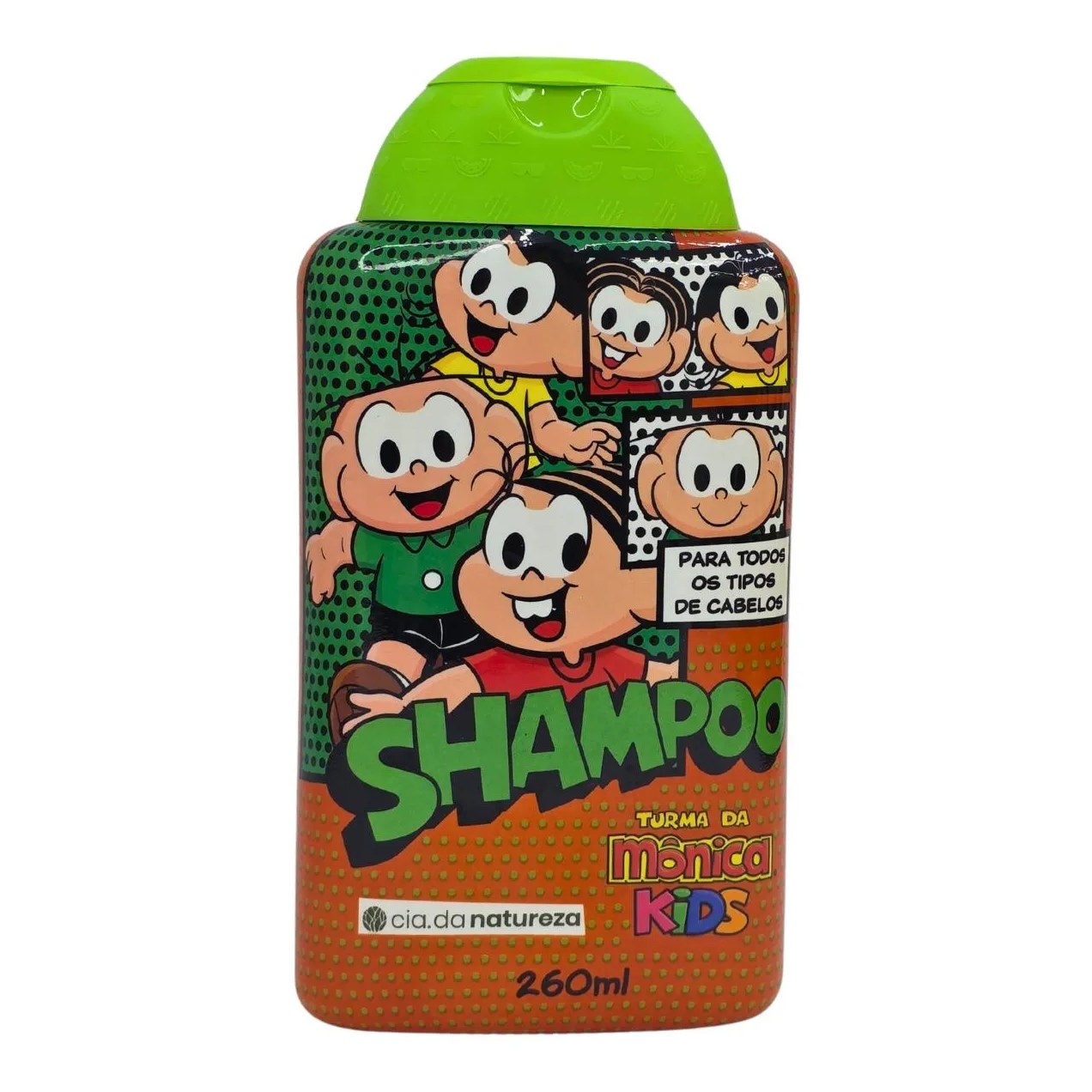 Shampoo Turma da Mônica Kids Cia. da Natureza 260Ml