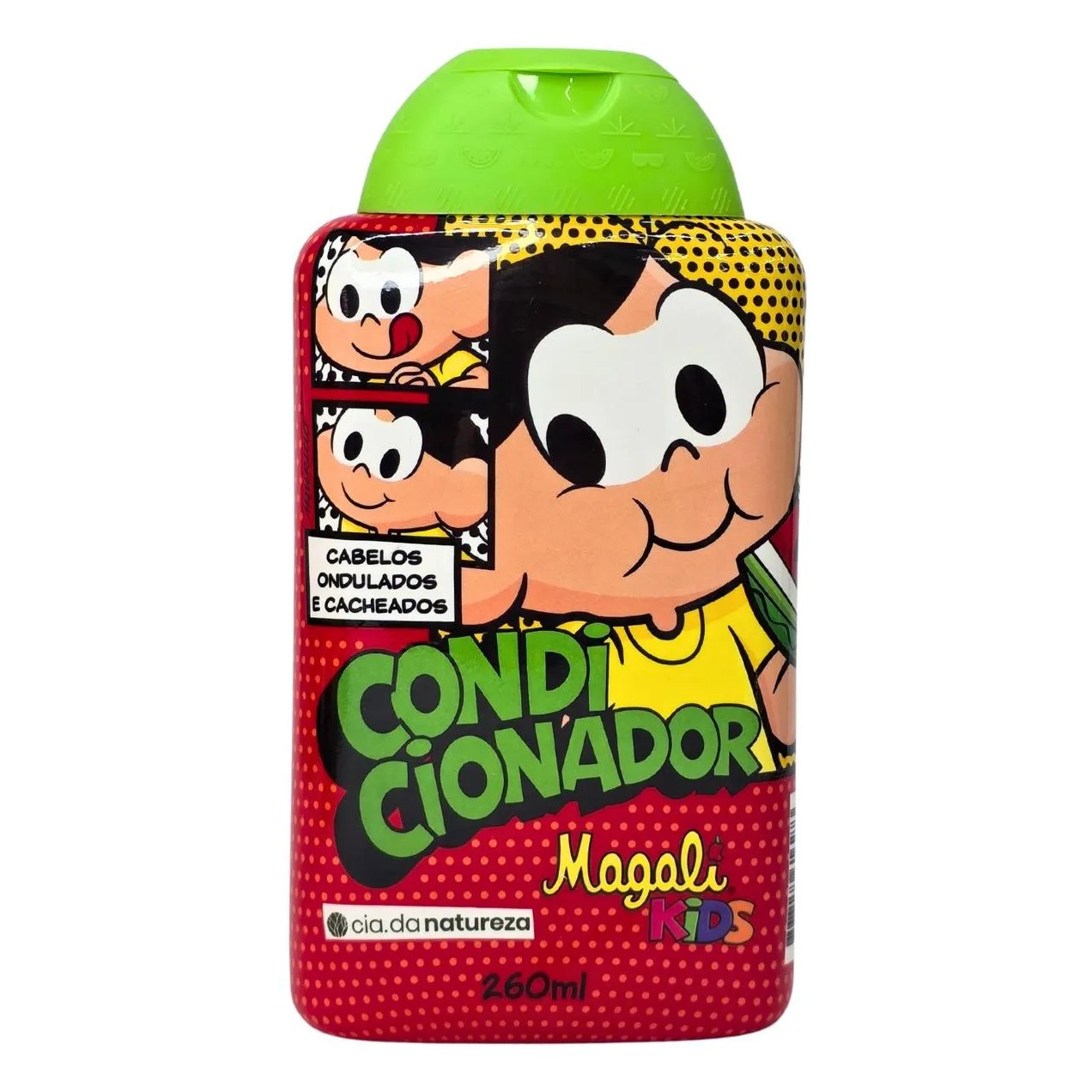 Condicionador Cabelos Ondulados e Cacheados Magali Kids Cia. da Natureza 260Ml