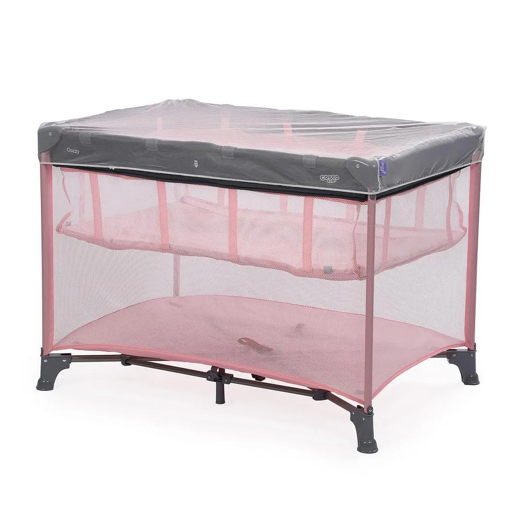 Berço Portátil Cozzy Rosa Pastel - Cosco Kids