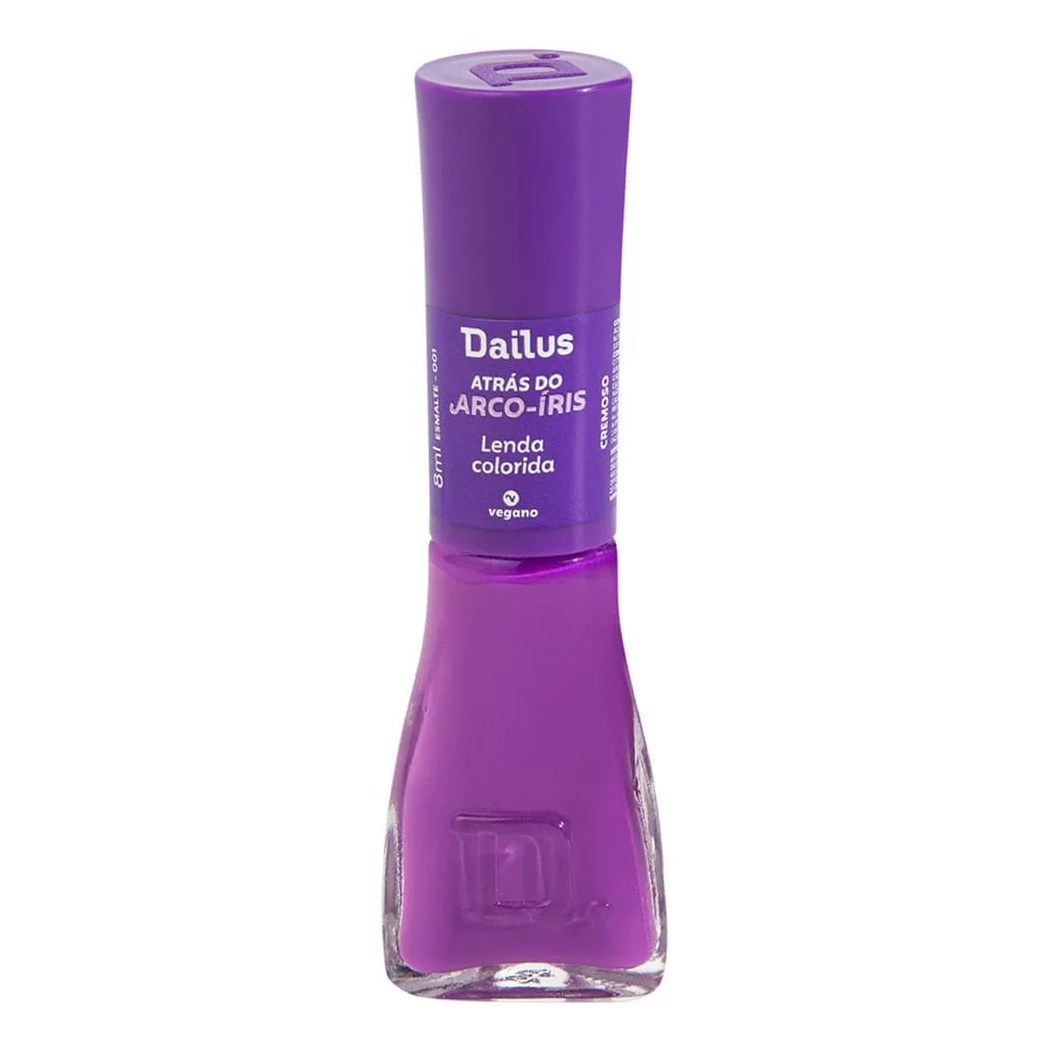Esmalte Cremoso Dailus - Atrás do Arco-Íris 01 Lenda Colorida