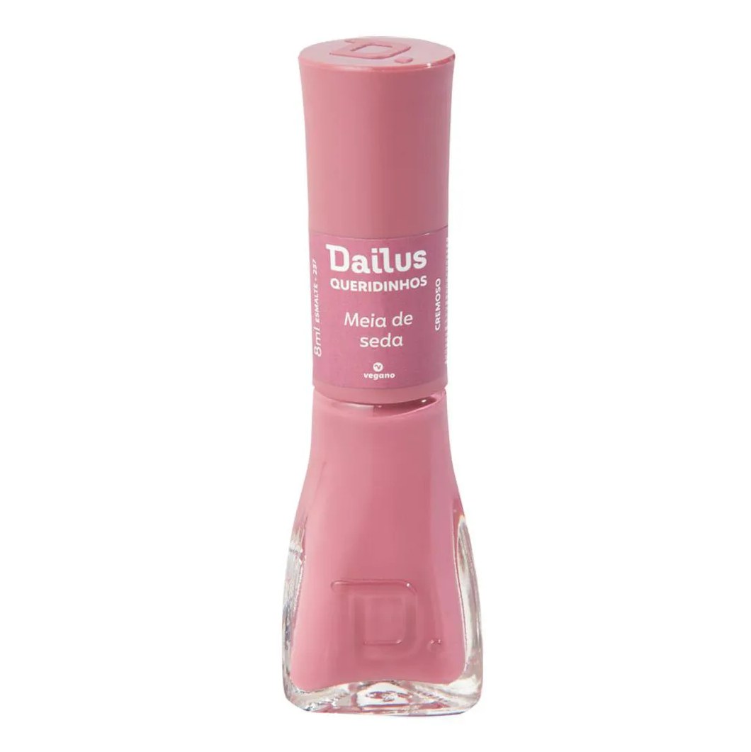 Esmalte Cremoso Tons Rosados Dailus 237 Meia Seda