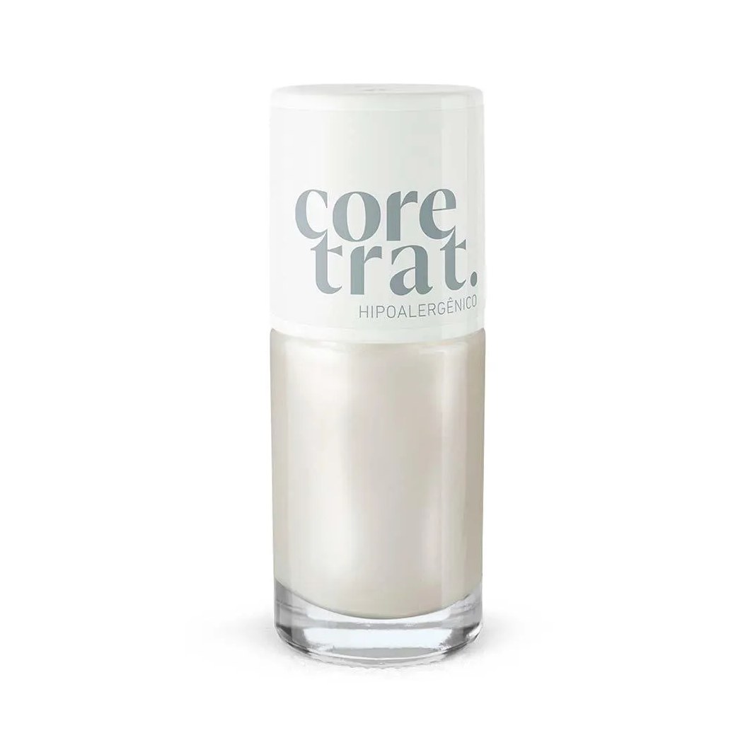Esmalte Cremoso Blant Coretrat Pérola Branca