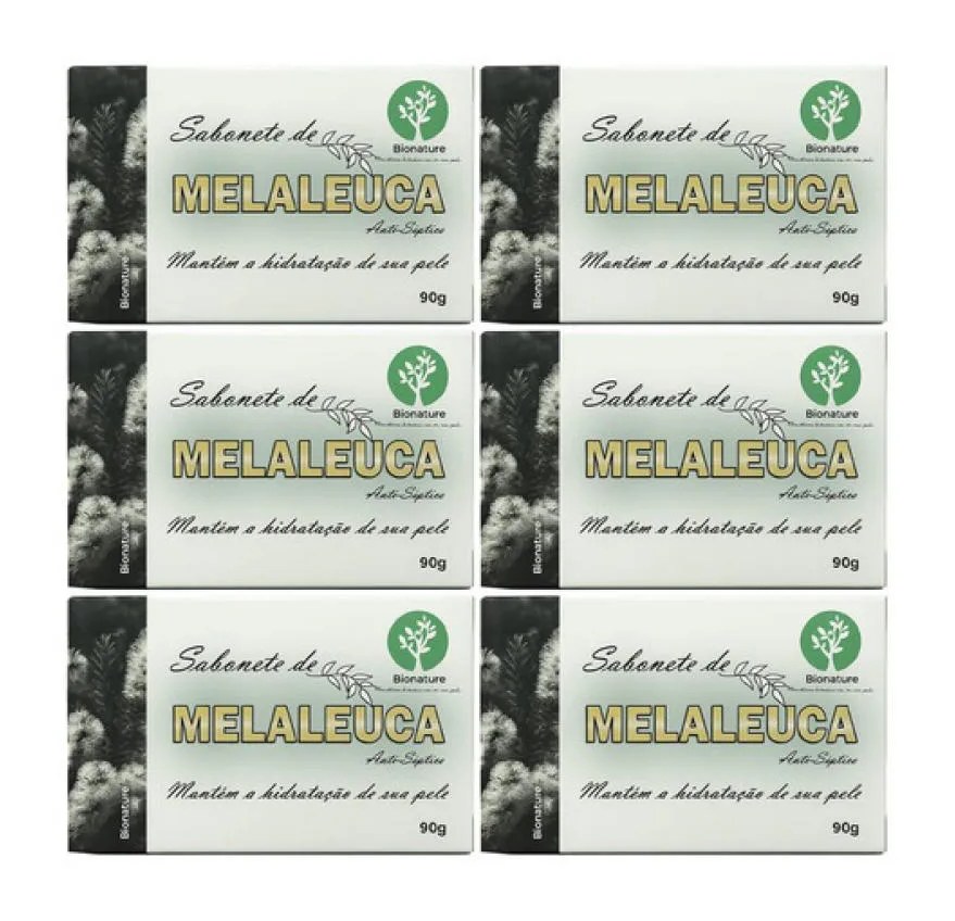 Kit 6 Sabonete de Melaleuca 90G - Bionature