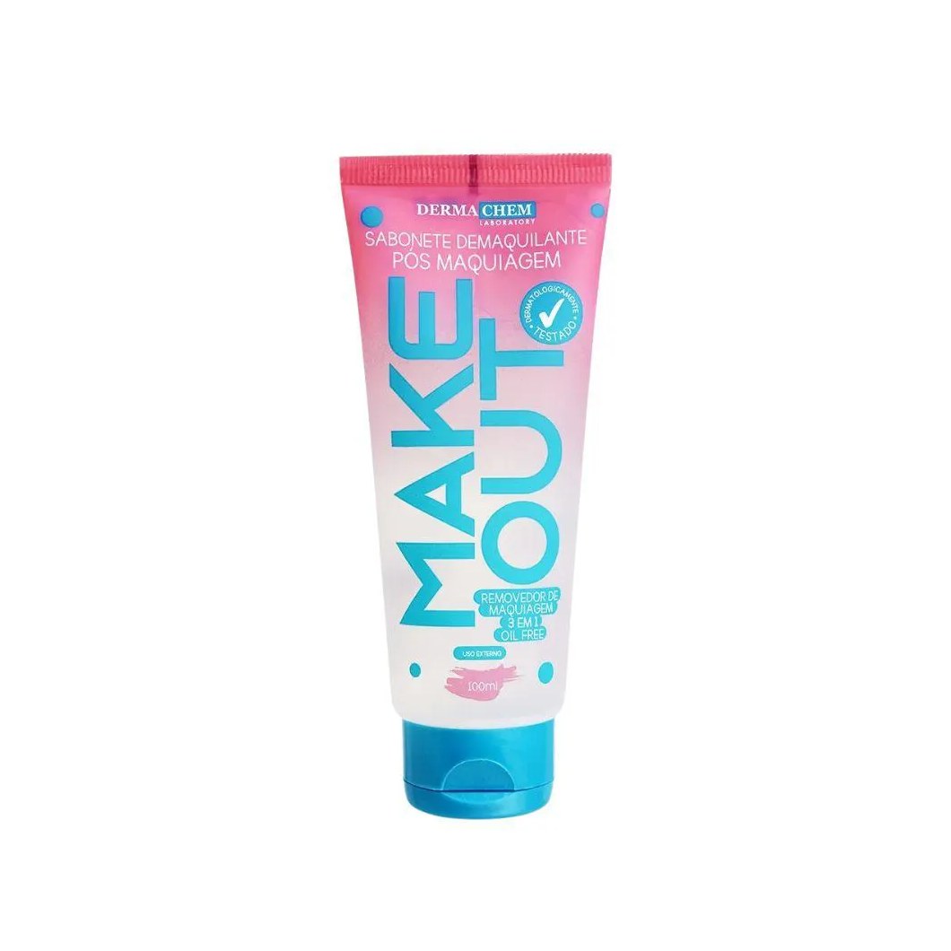 Sabonete Demaquilante Pos Maquiagem Make Out Dermachem 100Ml
