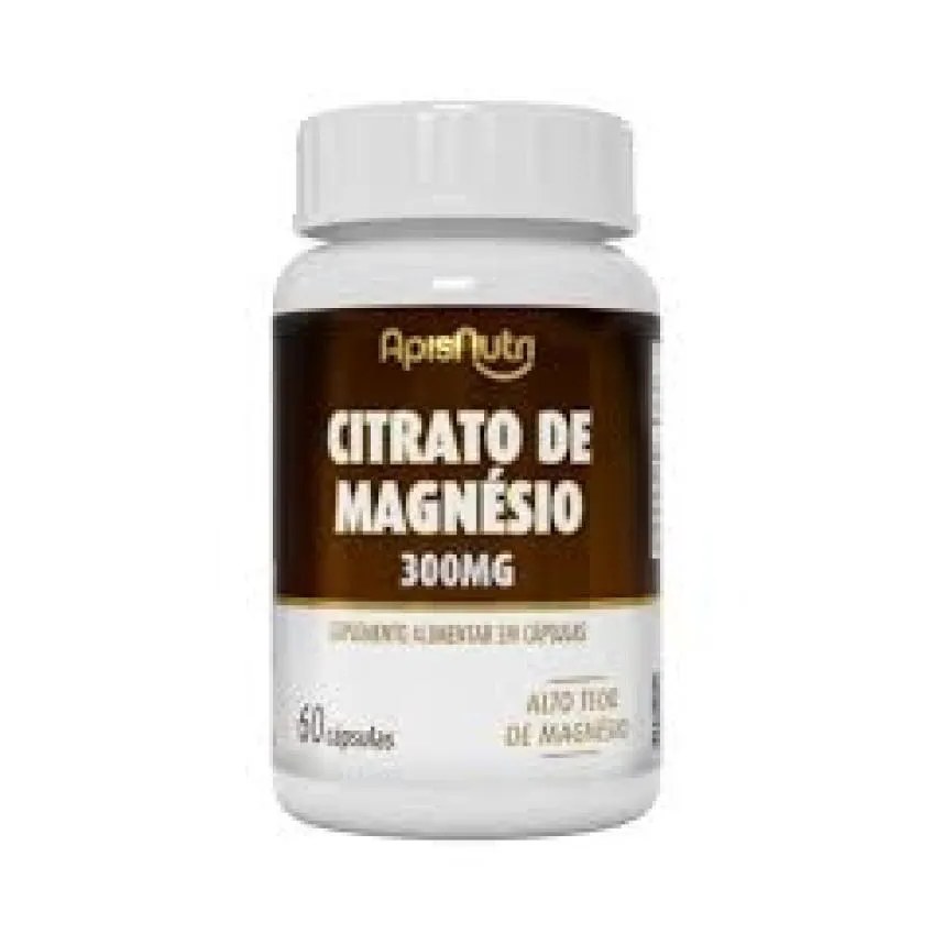 Citrato de Magnésio 300Mg (60 Caps) - Padrão: Único