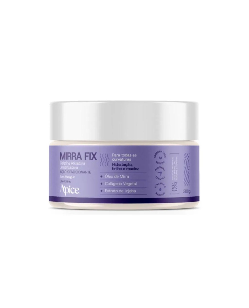 Gelatina Fixadora Mirra Fix 280G Apice