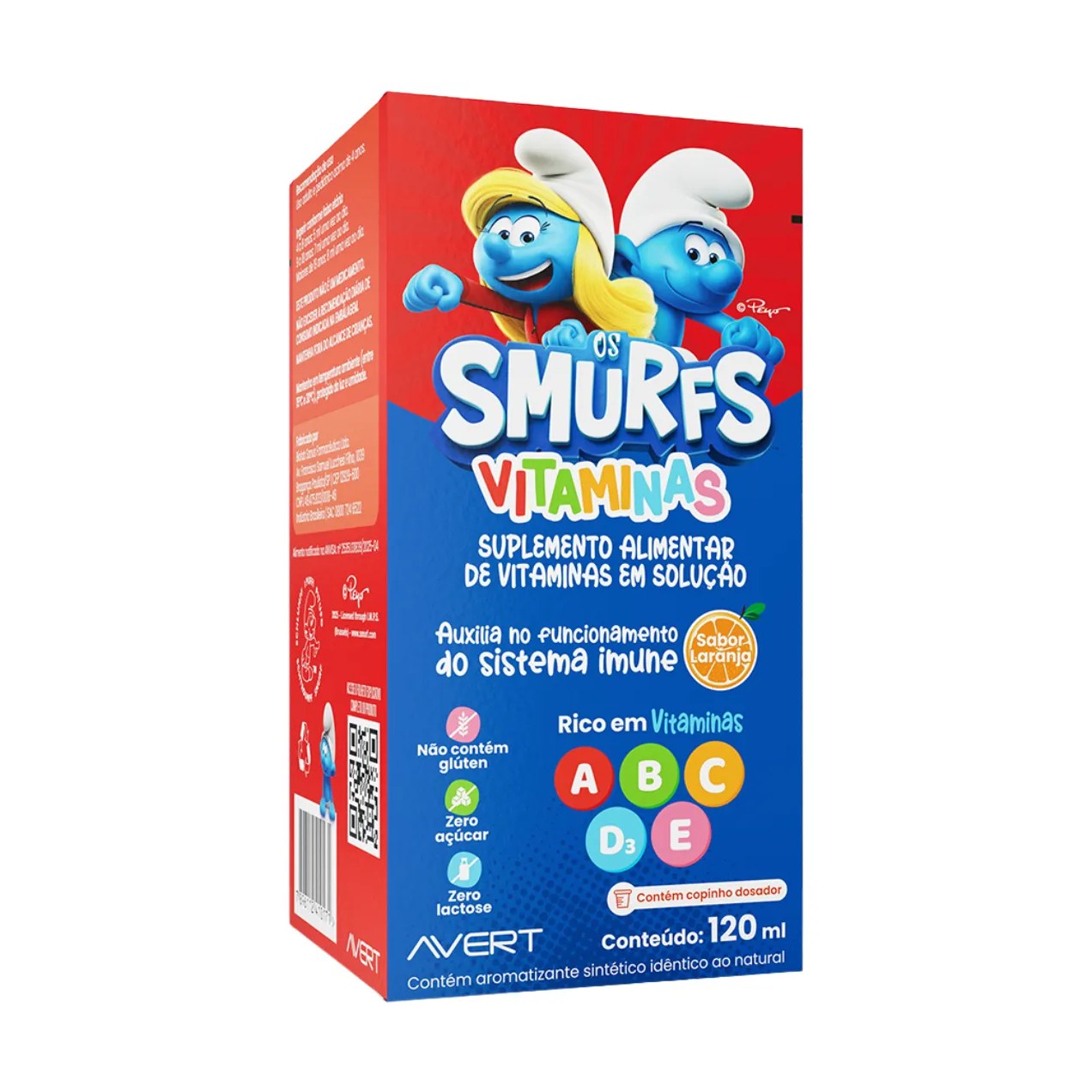 Polivitamínico Os Smurfs Vitaminas 120ml