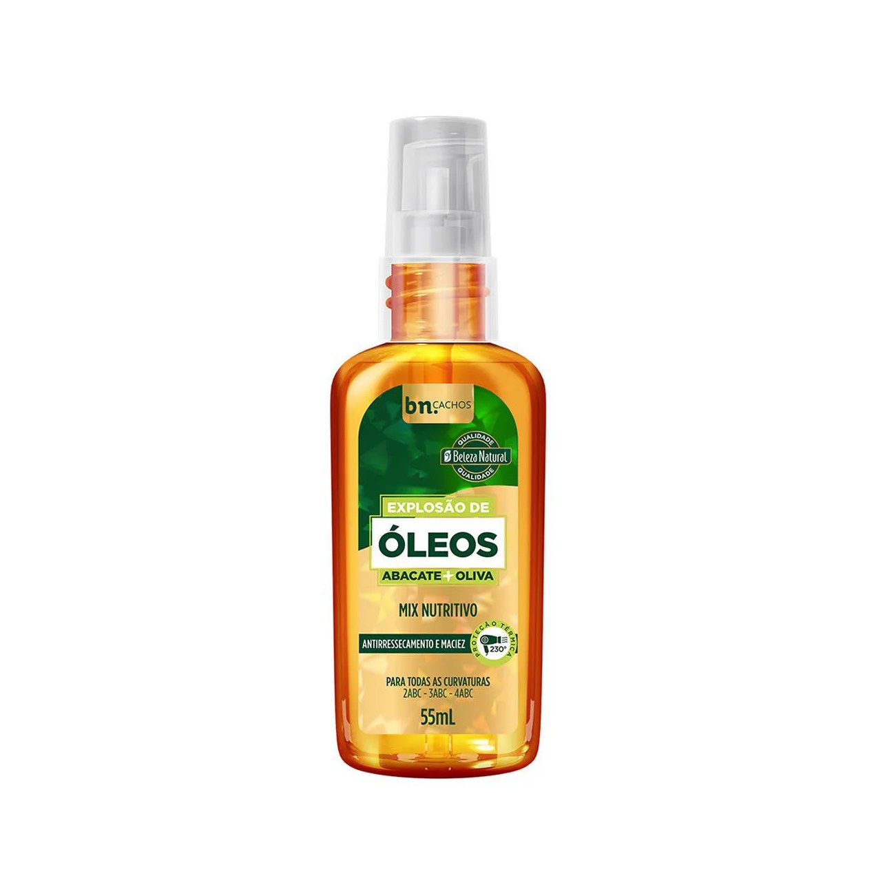 Óleo Capilar Nutritivo Bn.Cachos Explosão Óleos Abacate e Oliva 55ml