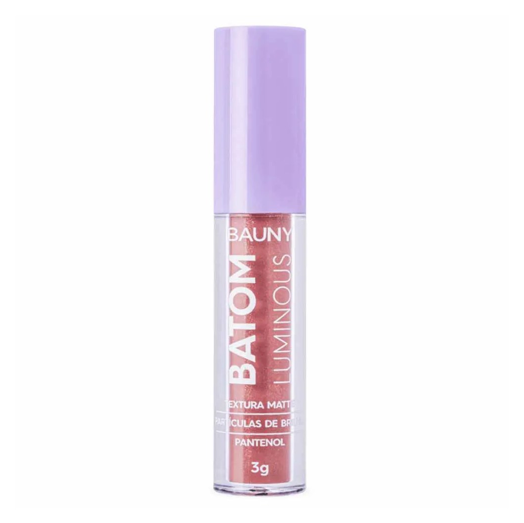 Batom Líquido Bauny Luminous 3G Natural Luminous