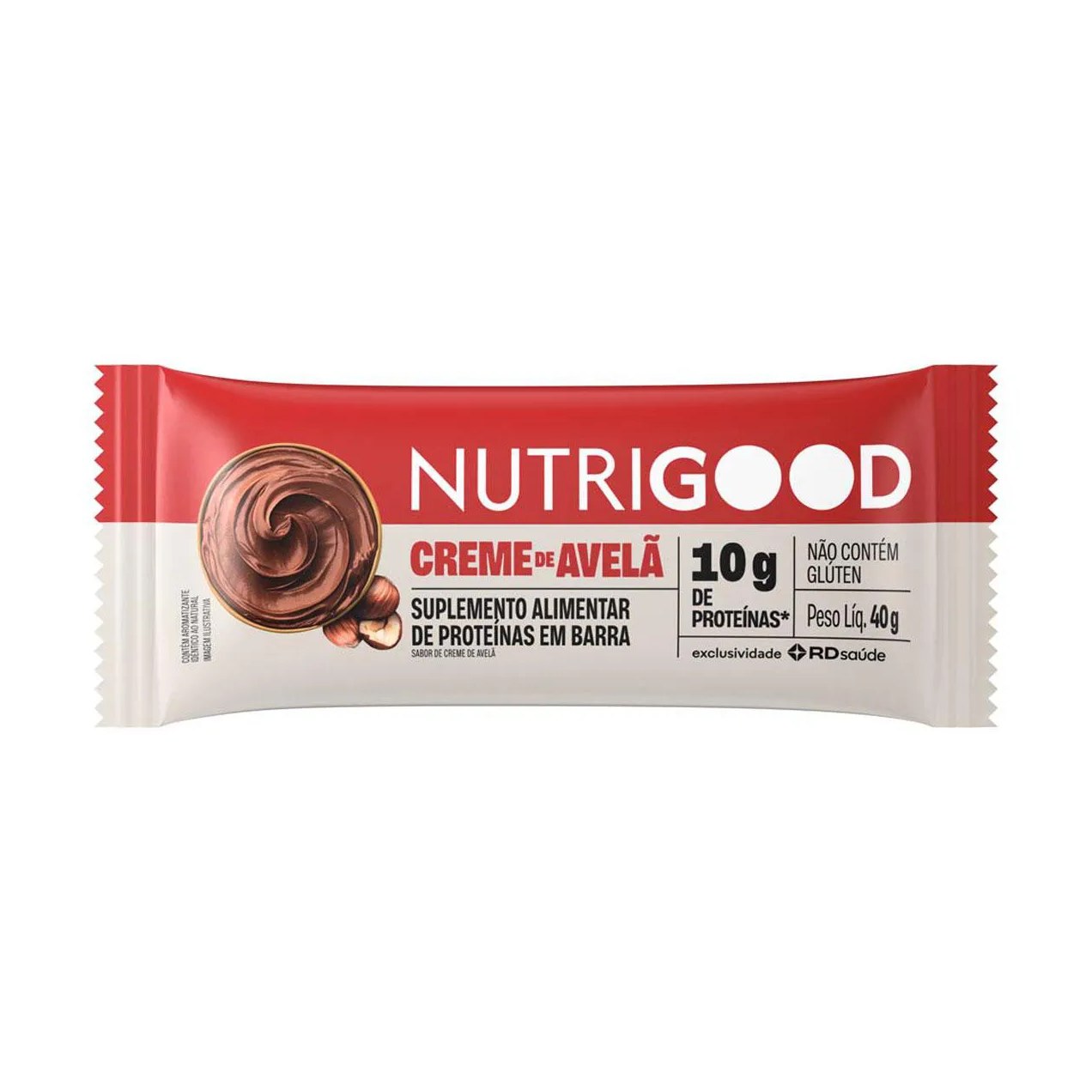 Barra de Proteína Nutrigood Creme de Avelã 40g