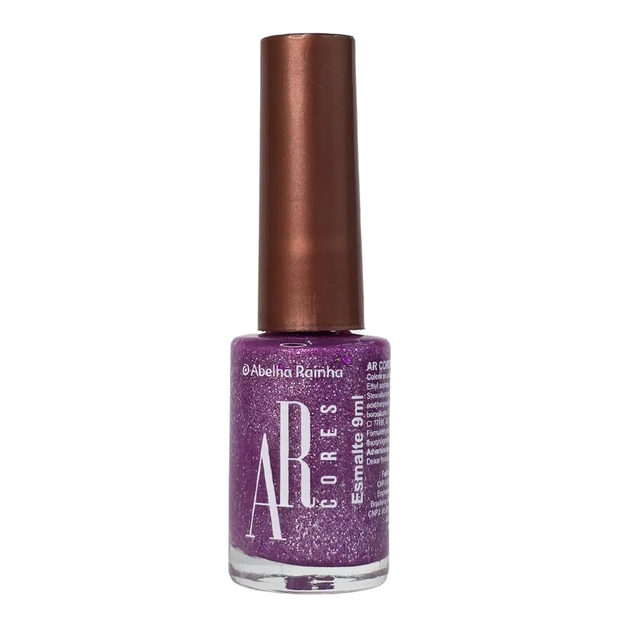 Esmalte Glitter Joia Rara Ar Cores Abelha Rainha 9Ml