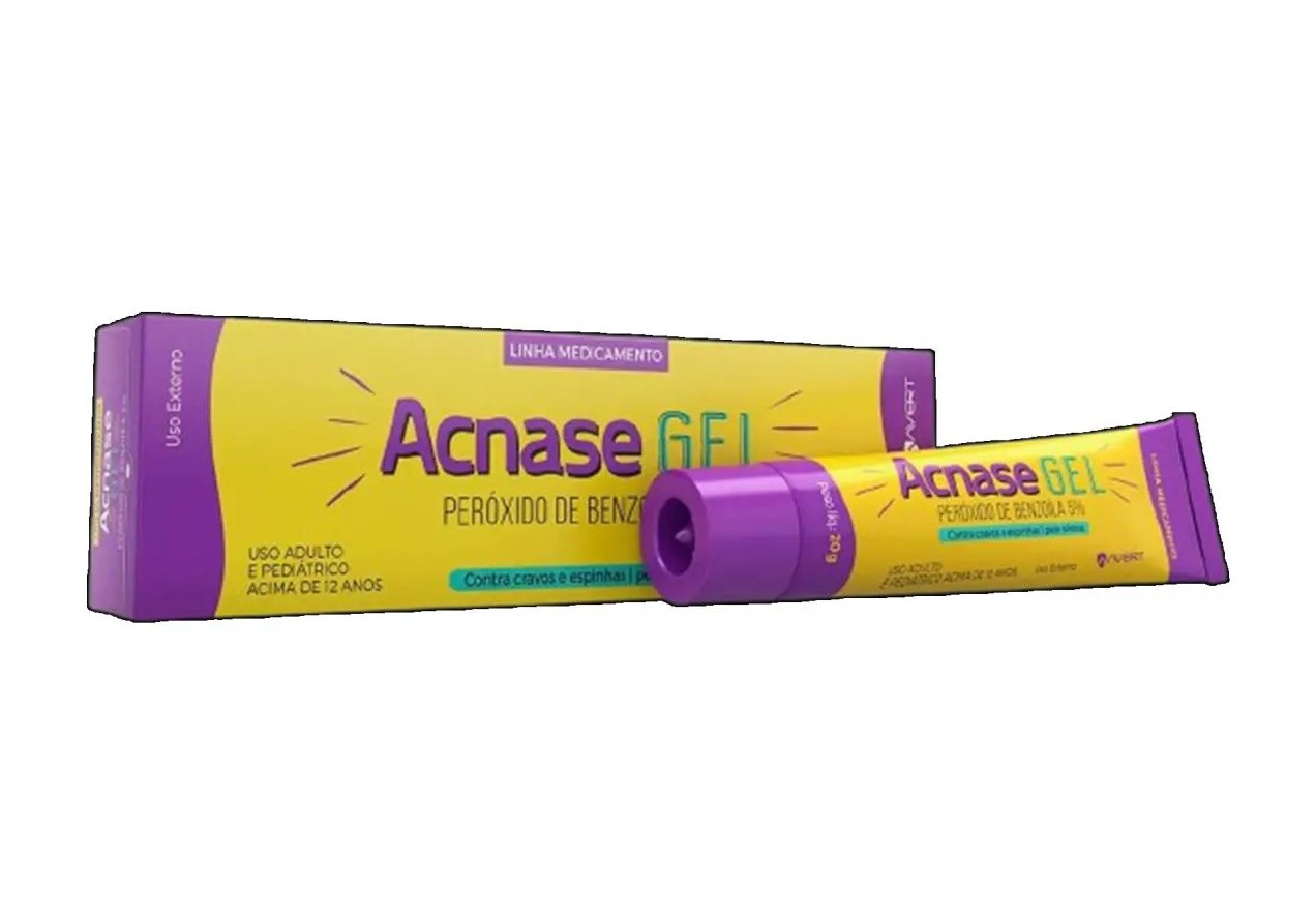 Acnase Gel 20G - Contra Cravos e Espinha
