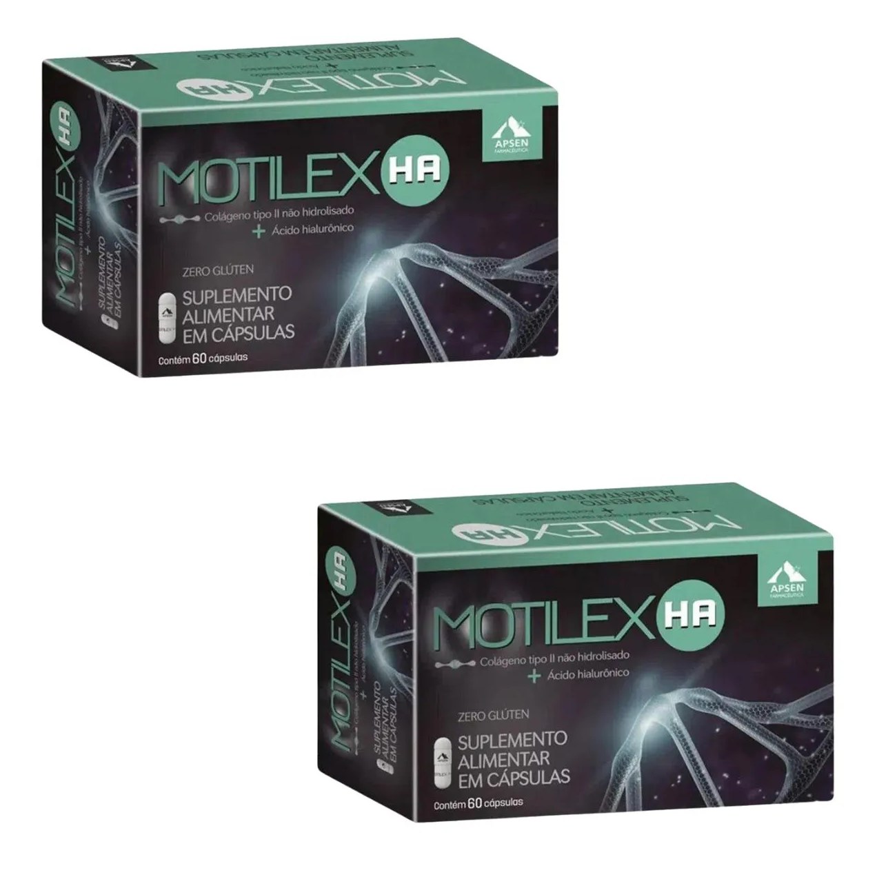 Kit 2Cx Motilex Ha Apsen C/60 Caps